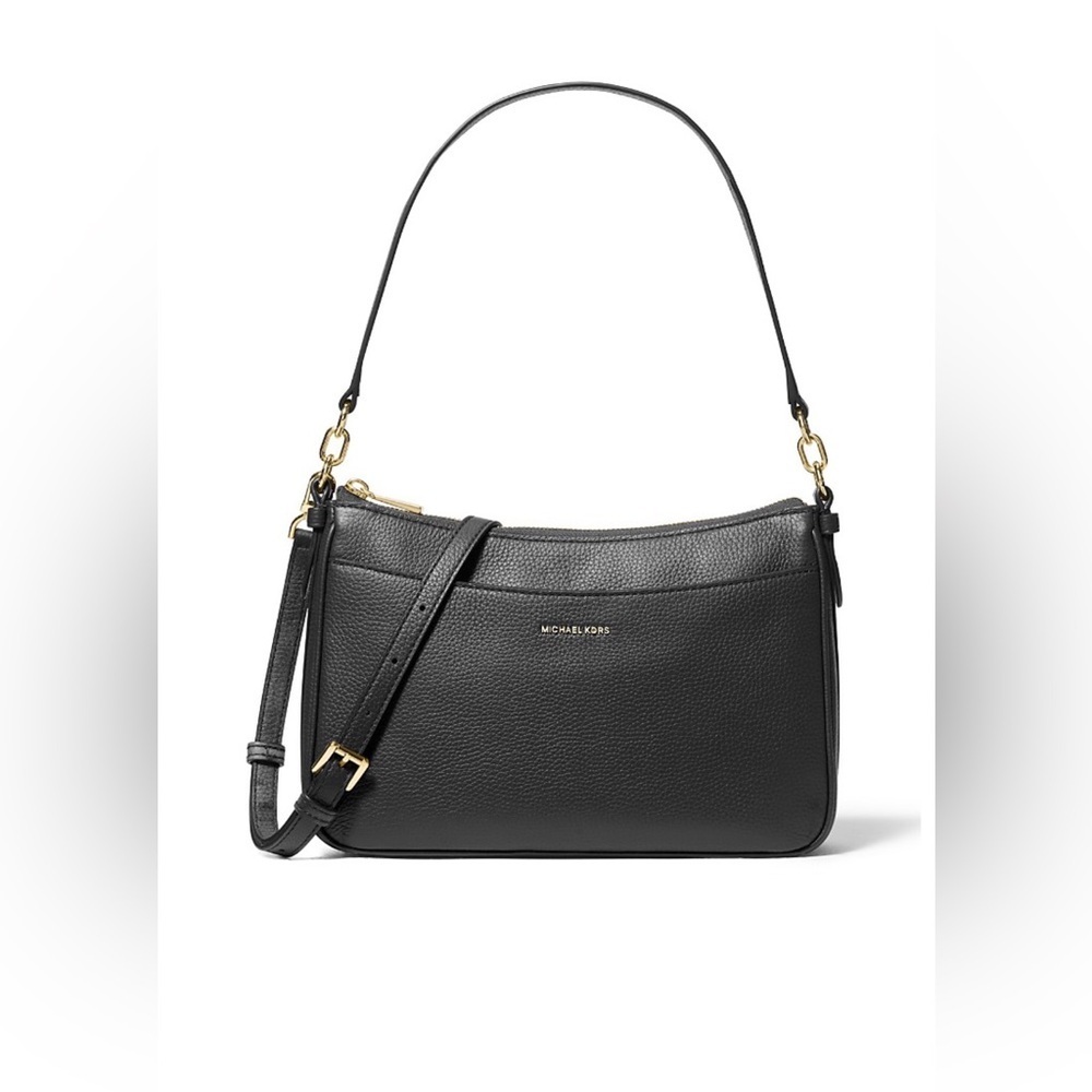MICHAEL MICHAEL KORS
Jet Set Medium Pebbled Leather Convertible Crossbody Bag